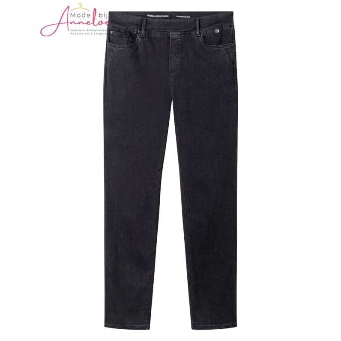 Anna Montana broek 1021 Angelika Thermo Zwart Anna Montana broek 1021 Angelika Thermo Zwart